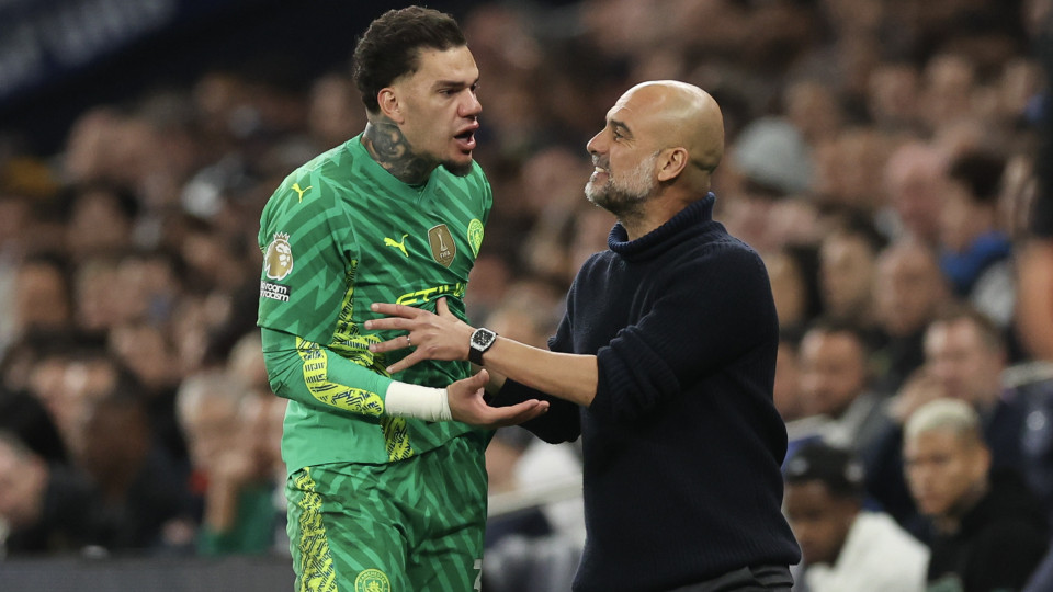 Pep Guardiola: "Ederson? Gostava que ele ficasse, mas..."