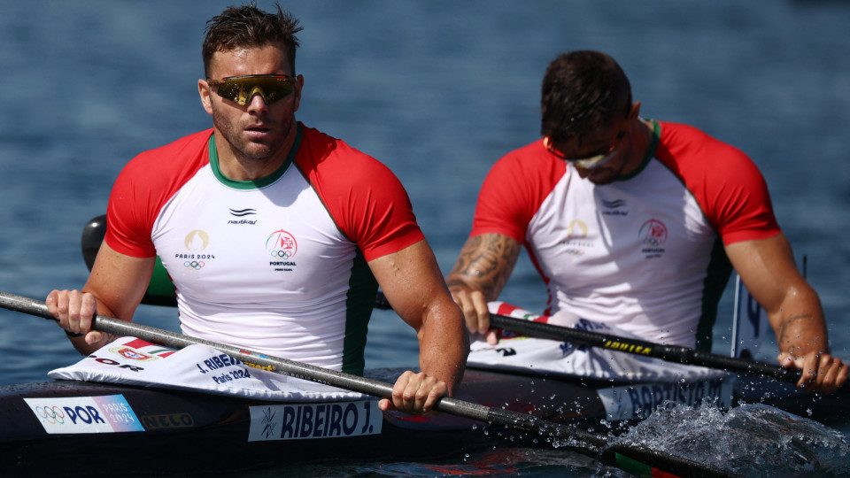 João Ribeiro e Messias Baptista qualificam-se para as 'meias' dos K2 500m