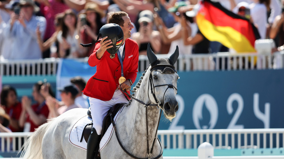 Thomas Muller 'leva' de Paris'2024 uma medalha de ouro... no hipismo