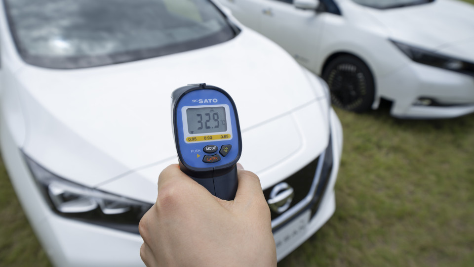 Nissan revela pintura que reduz a temperatura do carro