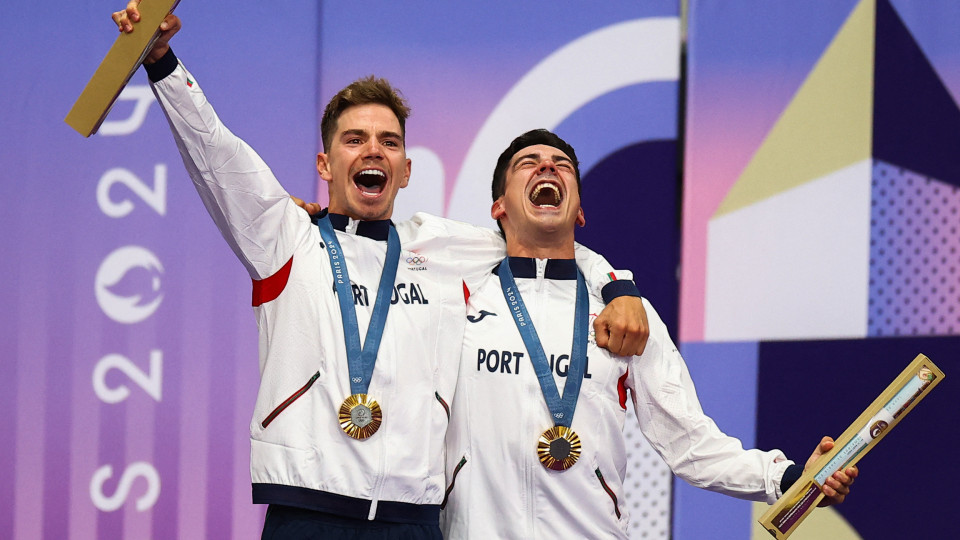 Histórico. Iúri Leitão e Rui Oliveira alcançam primeiro ouro de Portugal