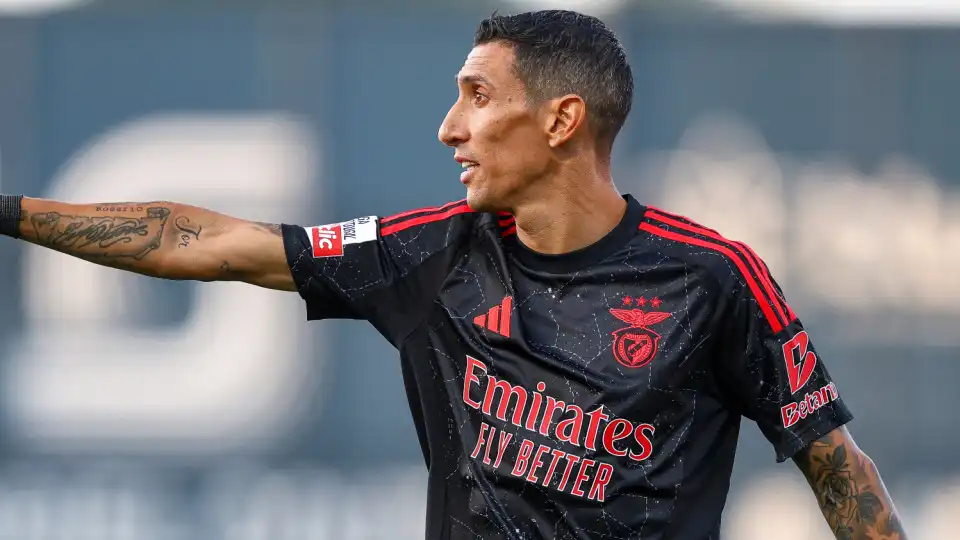 Di María feliz com triunfo do Benfica: "Estamos mais juntos do que nunca"