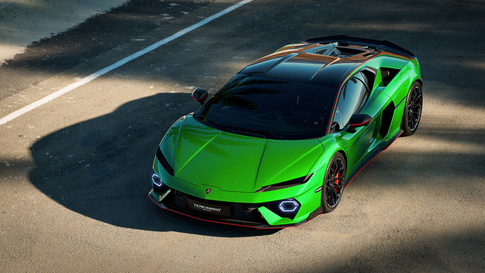 Há um novo Lamborghini. Temerario tem quase 1.000 cv de potência