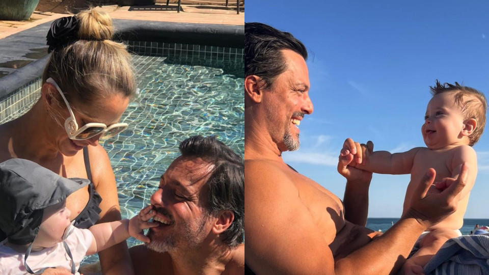 Rui Santos e as férias em família no Algarve