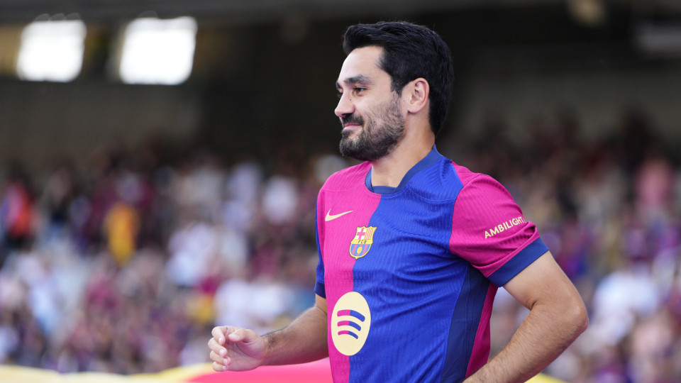 Gundogan quer sair do Barcelona e pode regressar... ao Manchester City