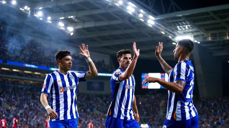 Sporting e FC Porto acabam a 2.ª jornada com companhia na liderança