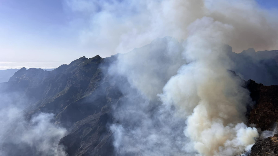 Madeira. Percurso até Pico Ruivo encerrado e decorre limpeza de terrenos 