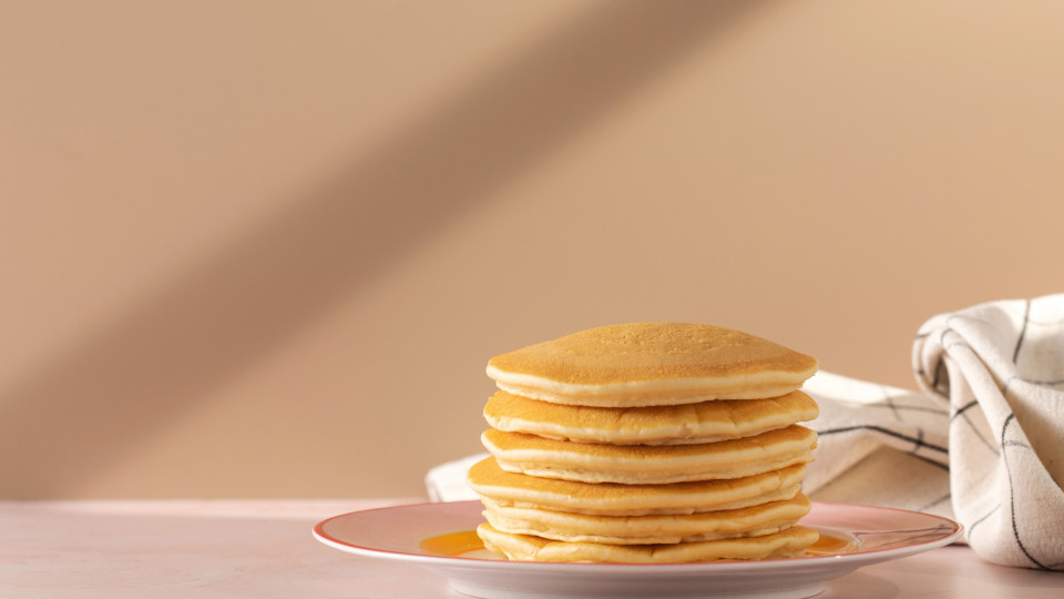 Para babar e devorar. Receita fácil de panquecas proteicas