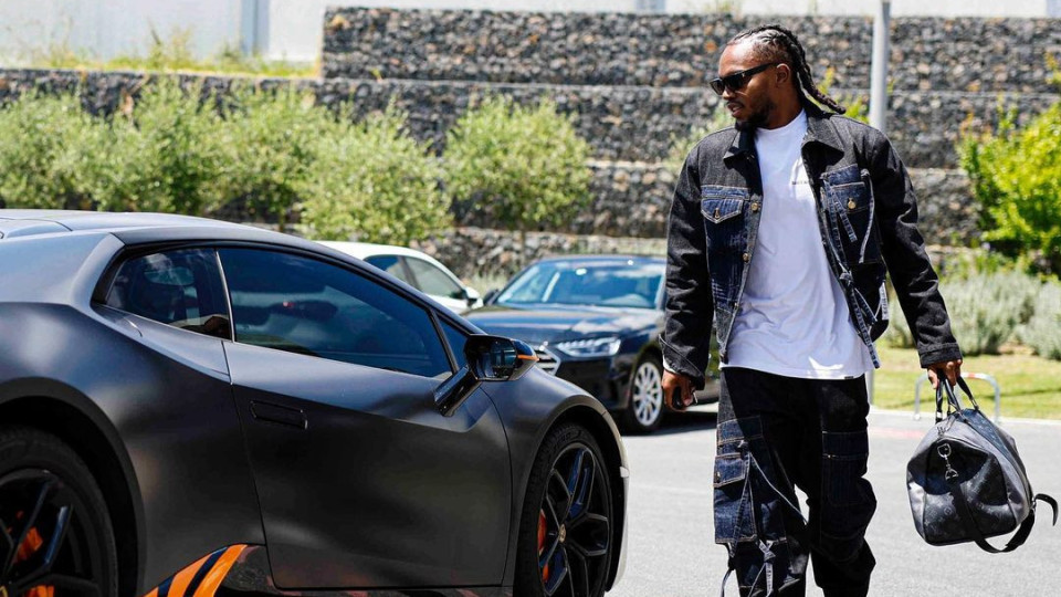 Renato Sanches regressou e o seu Lamborghini Huracán também