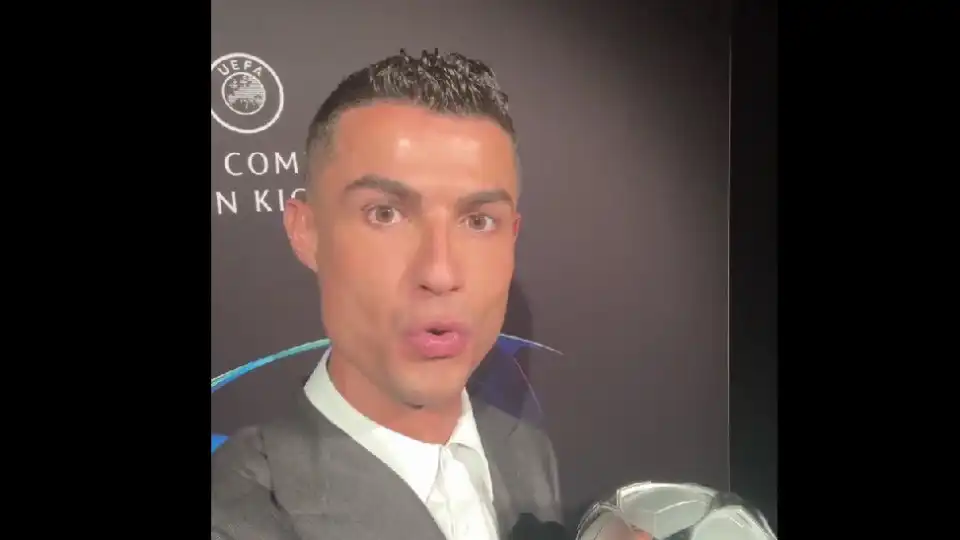 Quantos golos na Liga dos Campeões? Cristiano Ronaldo responde com 'Siii'