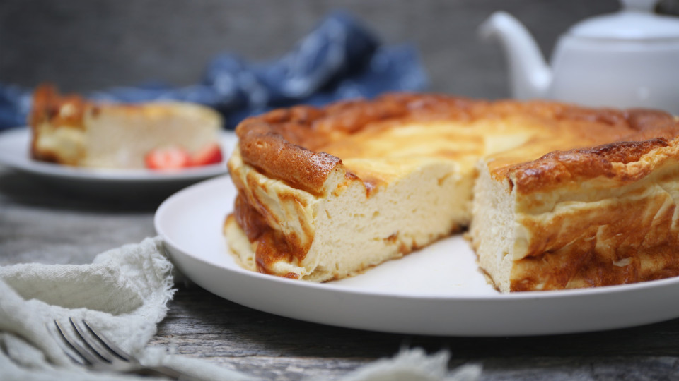 Pura tentação! Receita de tarte de iogurte 'fit'