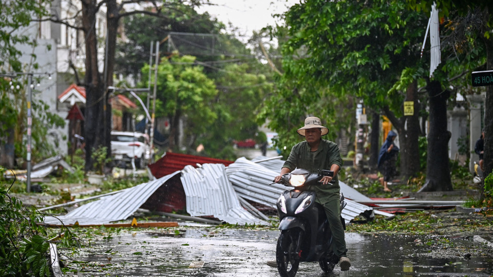 Yagi perde força no Vietname e passa a tempestade tropical