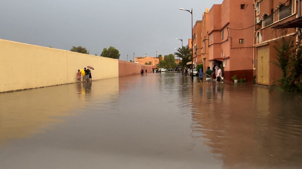 Inundações matam mais de 20 pessoas em Marrocos e na Argélia