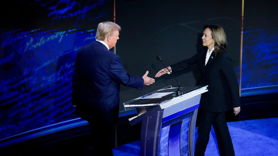 EUA. Kamala 'encostou' Trump à parede no 1.º debate entre os candidatos