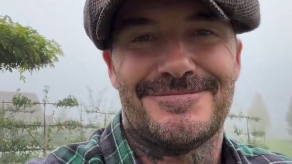 David Beckham agricultor? Ex-jogador mostra o novo passatempo