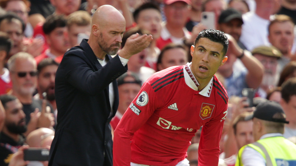 Ten Hag respondeu a Cristiano Ronaldo e Piers Morgan reagiu... com aposta