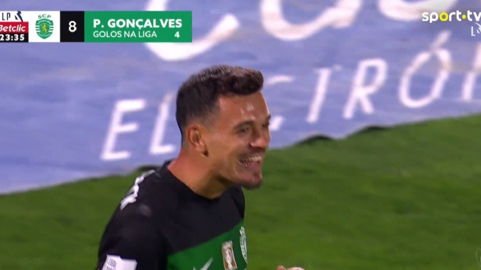 Quem mais? Pedro Gonçalves regressou da seleção e fez isto no Sporting