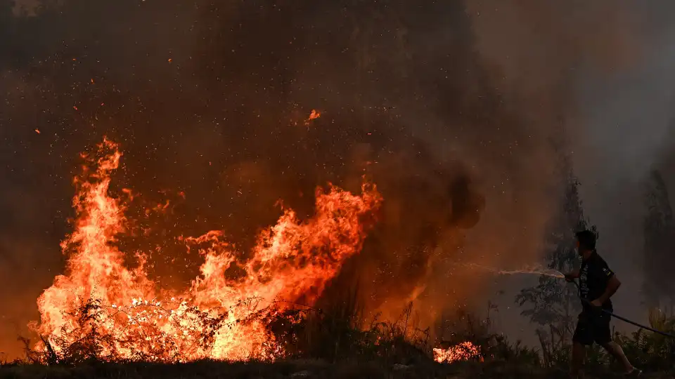 Fogo de Nelas em resolução desde as 10h23