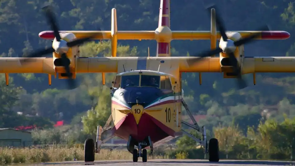 Canadair italianos já estão a caminho de Portugal