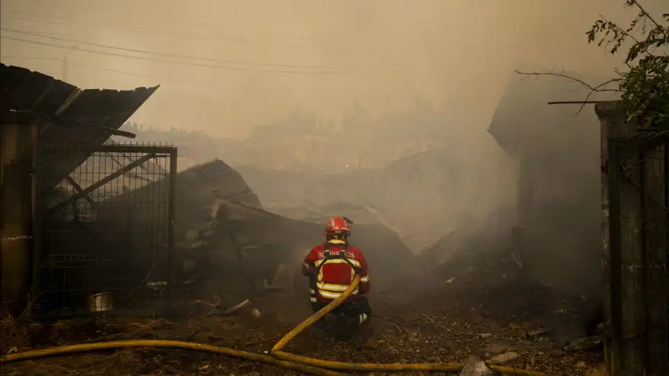 Detido suspeito de fogo em Odivelas. É a terceira vez só este ano