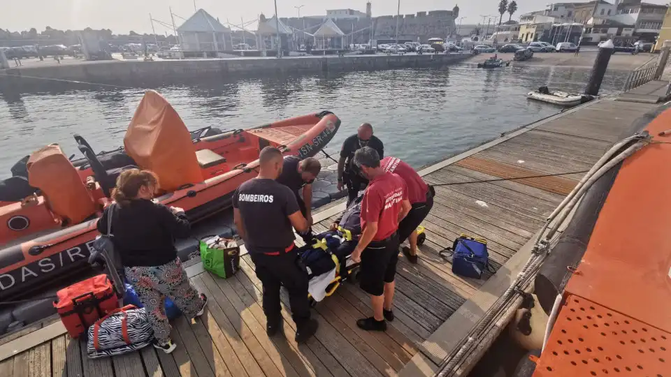 Homem resgatado com "dificuldades respiratórias" na ilha da Berlenga