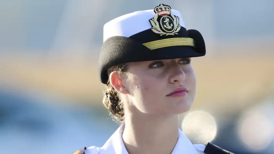 Princesa Leonor já foi ao mar! As primeiras imagens na escola naval