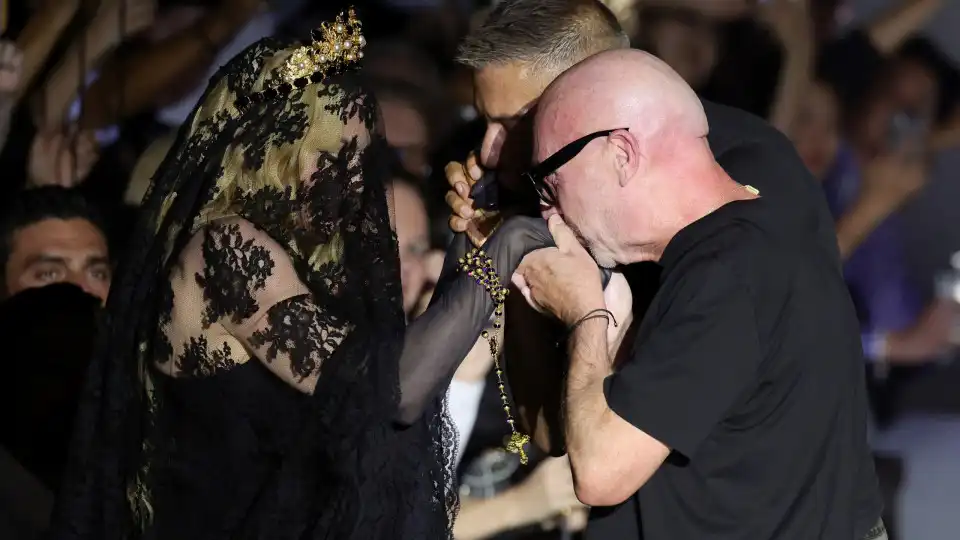 Madonna torna-se a estrela do desfile da Dolce & Gabbana