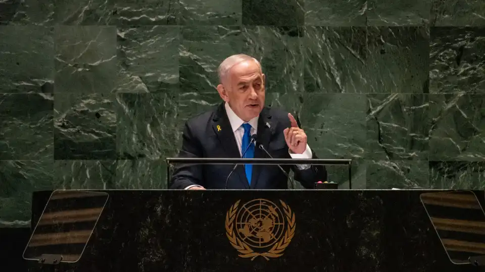 Netanyahu na ONU: "O meu país está em guerra, a lutar pela sobrevivência"