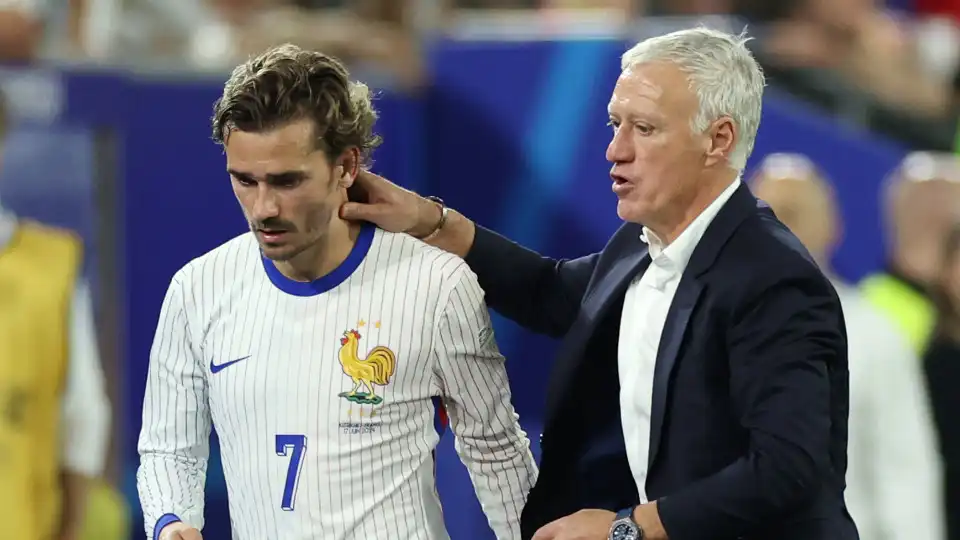 Deschamps e o 'adeus' de Griezmann à seleção: "Era o meu querido..."