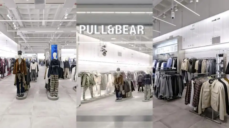 Reabriu a Pull & Bear do Almada Fórum (há uma zona para gravar TikToks)