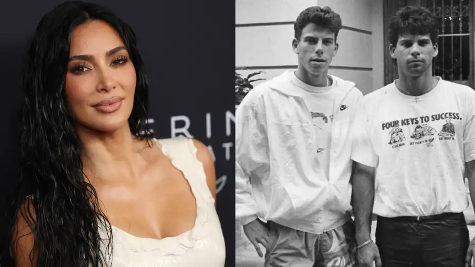 "Não são monstros". Kim Kardashian pede liberdade de irmãos Menendez