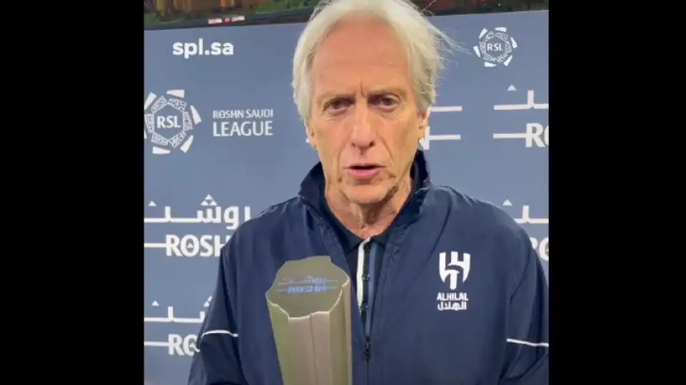 Jorge Jesus 'oferece' prémio aos jogadores do Al Hilal: "Isto é deles"