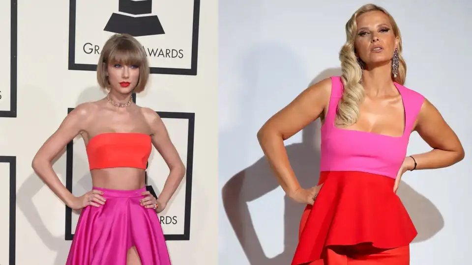 Taylor Swift ou Cristina Ferreira? O look semelhante da apresentadora