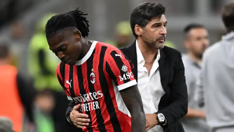 Paulo Fonseca e Rafael Leão 'arrasados' no AC Milan: "Diz muito..."