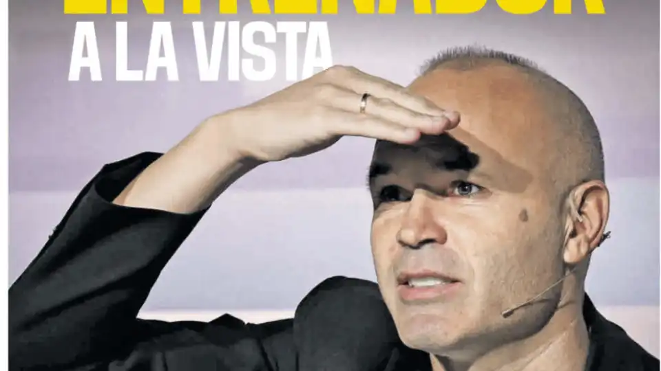 Lá fora: O 'adeus' emocionado de Iniesta e Fonseca compra 'guerra'