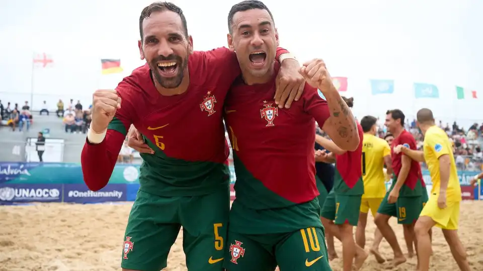 Portugal vence qualificação europeia para Mundial2025 de futebol de praia