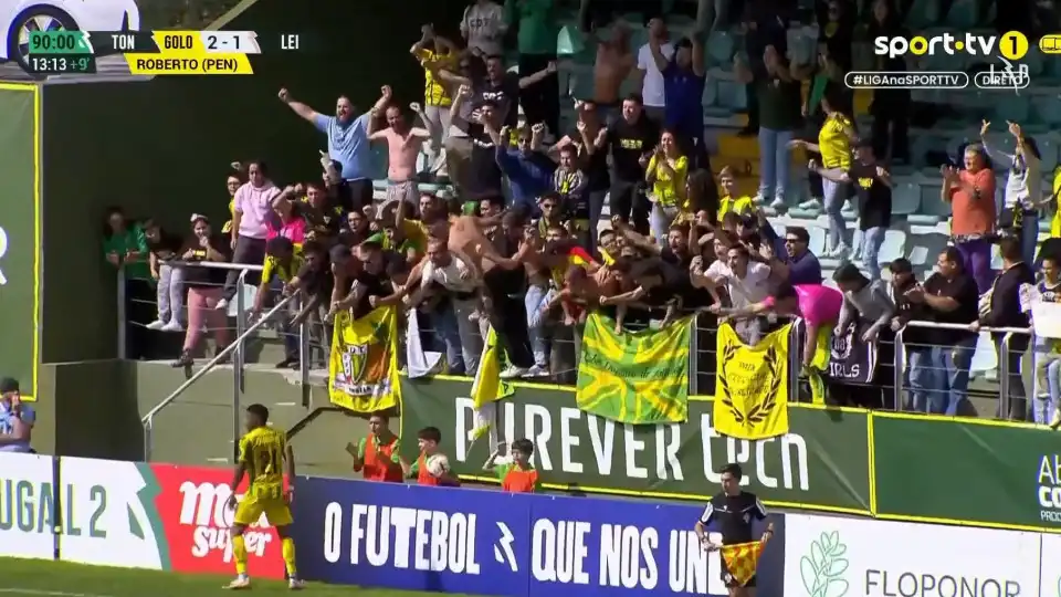 Emoções ao rubro em Tondela. Os golos que deram a vitória (nos descontos)