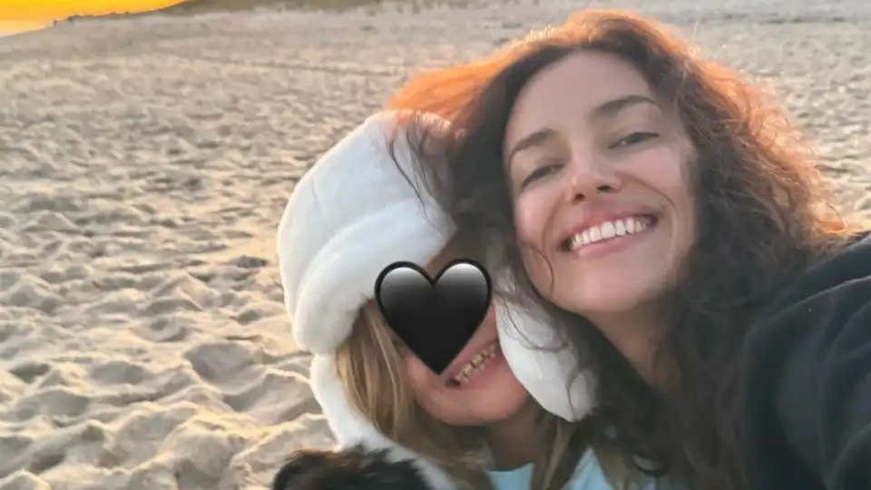 Irina Shayk e a rara partilha de imagens da filha Lea