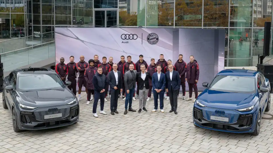 Audi oferece elétricos ao plantel do Bayern. Palhinha foi 'esquecido'