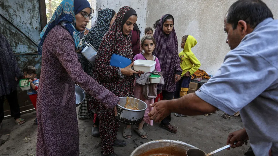 Fome, Palestina, Faixa de Gaza,