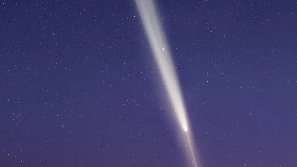 NASA partilhou a melhor (e imperdível) fotografia do cometa C/2023 A3