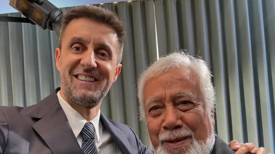 Xanana Gusmão entrevistado na SIC. "Testemunho único e impressionante"