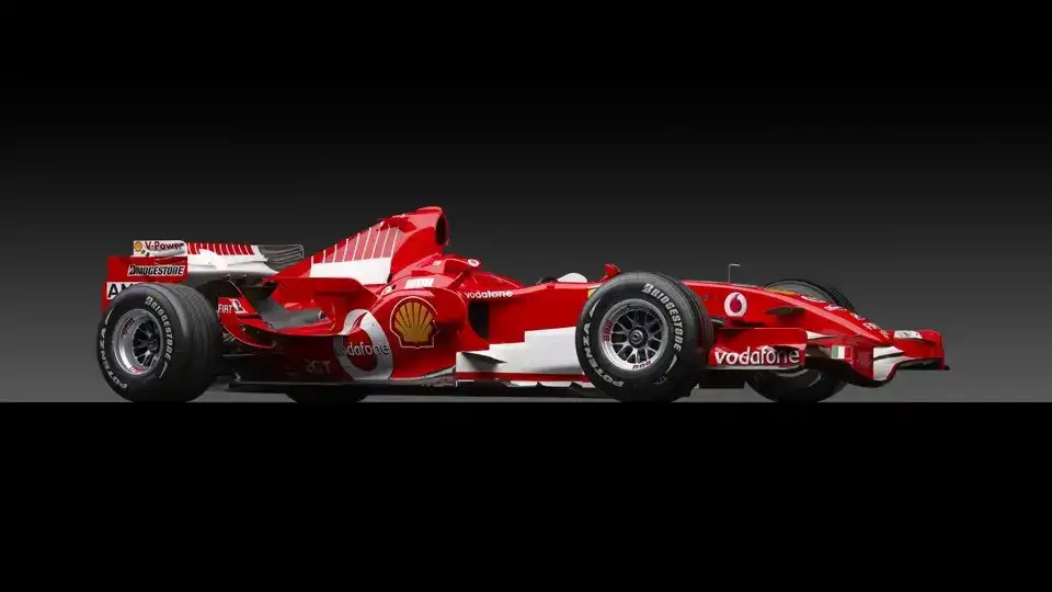 Último Ferrari de Schumacher na F1 encontra-se à venda