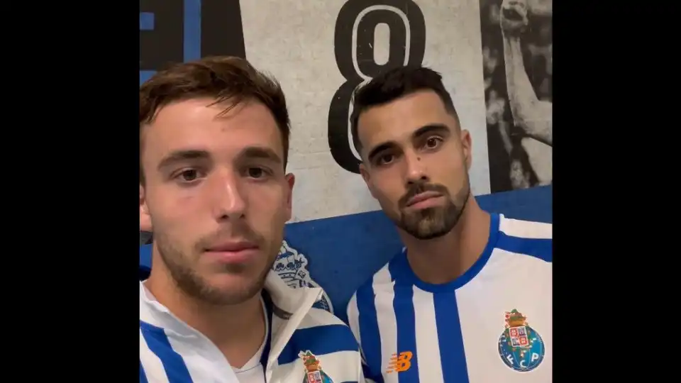 A curta mensagem de Nico e Diogo Costa após vitória do FC Porto