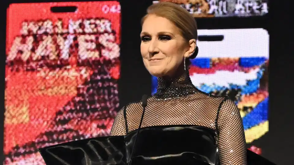 Céline Dion reaparece em público