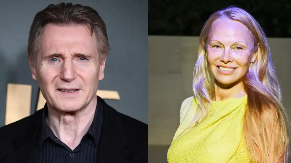 Liam Neeson: "Estou completamente apaixonado pela Pamela Anderson"