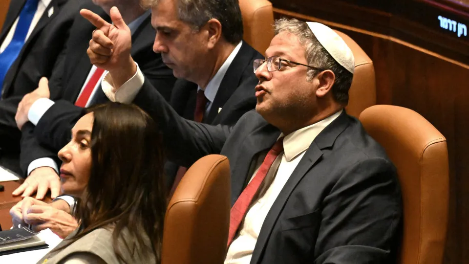 Itamar Ben-Gvir, ministro da Segurança Nacional de Israel
