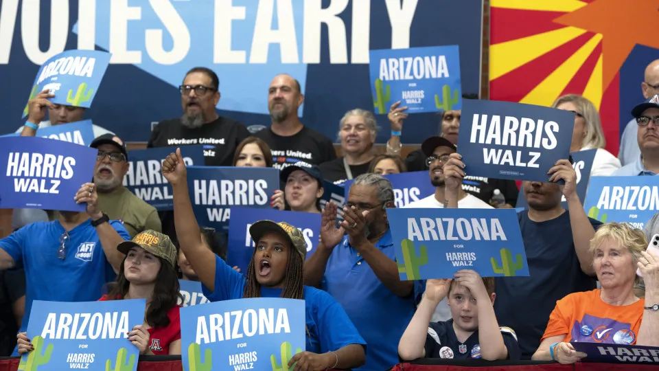 Democratas tentam conter onda vermelha a formar-se no Arizona