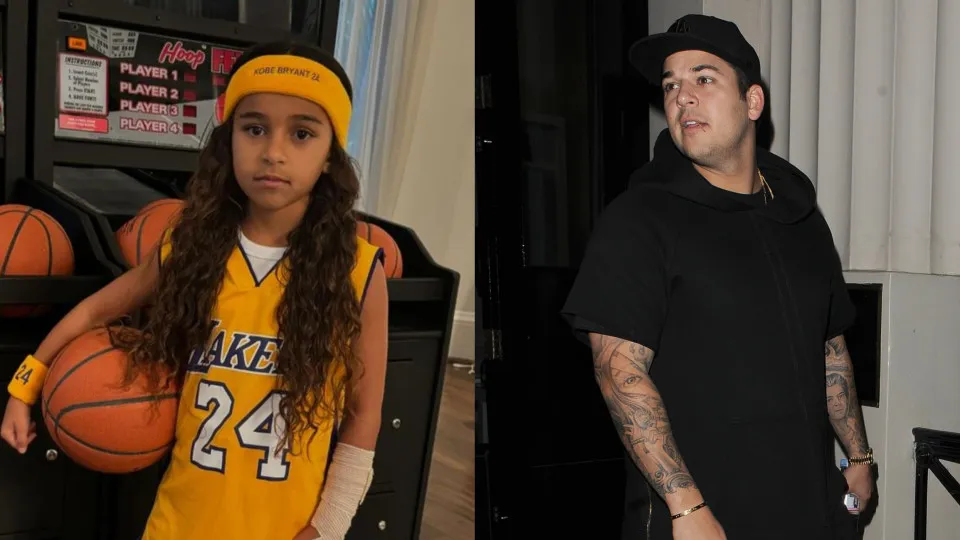 Filha de Rob Kardashian veste-se de Kobe Bryant para o Halloween