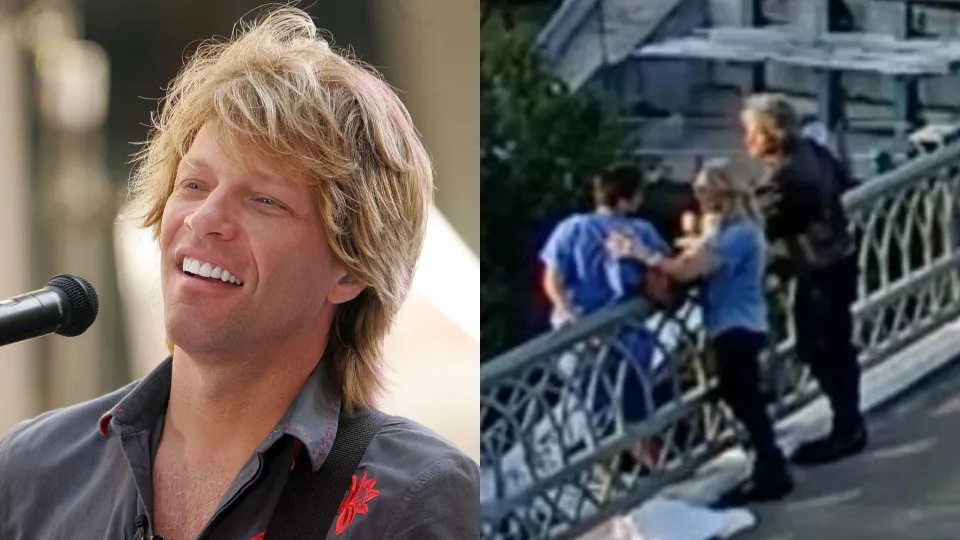 "Fiz o que qualquer um faria". Jon Bon Jovi sobre salvamento 'heroico'